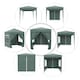 image 3 of Outsunny 2mx2m Pop Up Gazebo Party Tent Canopy Marquee with Storage Bag Green