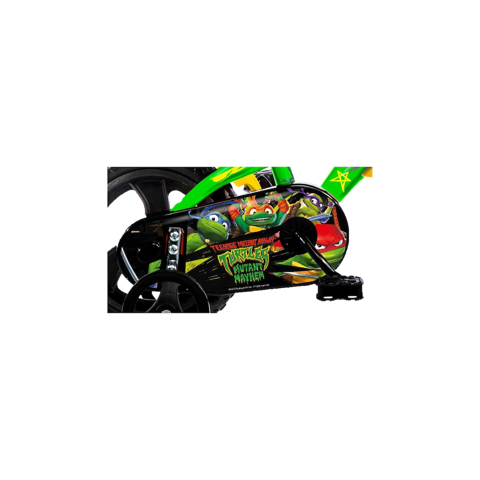 image 1 of Dino Kids Bike Teenage Mutant Ninja Turtles 12 inch Bicycle