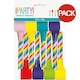 image 1 of Unique Party Candy Cane Party Blower (Pack Of 8) - Multicoloured - One Size