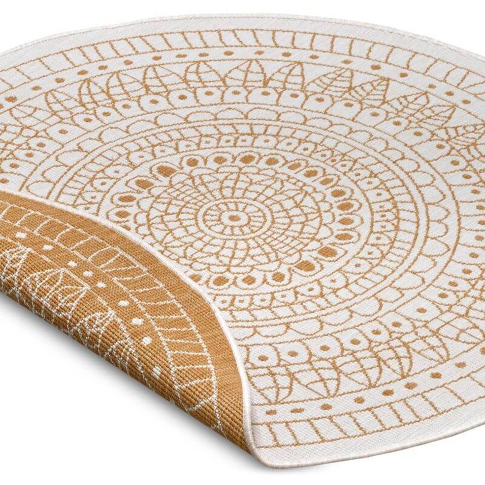 image 1 of The Rugs Porto Reversible Indoor Outdoor Rug Flatweave Polypropylene Design