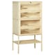 image 1 of PawHut Hamster Cage Wooden Mouse Rodent Small Pet Animals Tall 5-Tier Play