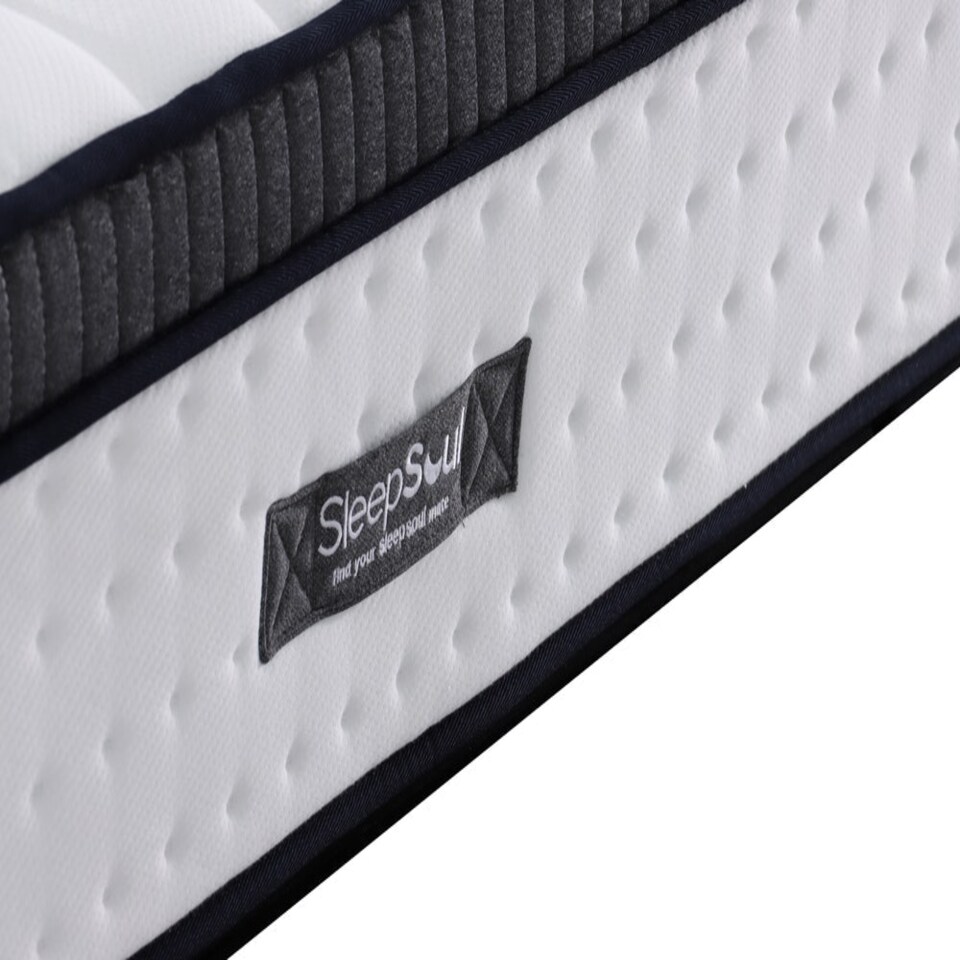 image 1 of SleepSoul Luna Posturezone 1000 Pocket Ortho Mattress White | Single