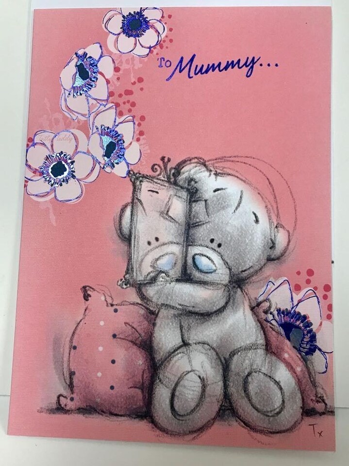 image 1 of Mummy Sketchbook Me to You Bear Mothers Day Card