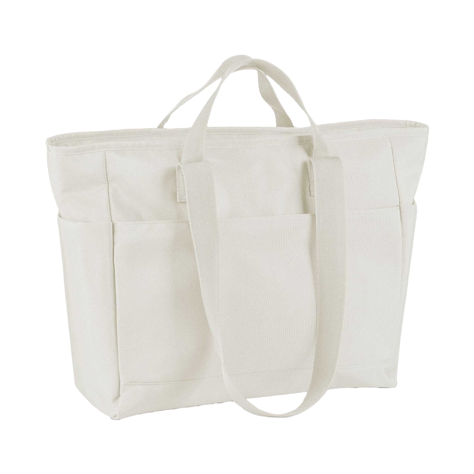 image 1 of Bagbase Simplicity Tote Bag | Brown | Beige | One Size | 1