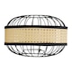 image 1 of ValueLights Vimet Black Wire Pendant Shade