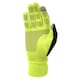 image 3 of Reebok All-Weather Running Gloves, Convertible Waterproof Mitt, Yellow/Black, S | Black | Yellow/Black | S