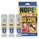 image 1 of NOPE Ant Killer Bait Station ( 1 Box x 3 Pack ) Traps for Indoor & Outdoor. Eradicates Ants and their Colony & Nest