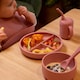 image 5 of Tiny Dining Baby Silicone Training Cup - 170ml - Dusty Rose Pink