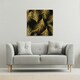 image 2 of Golden Tropical (Canvas Print) 114 x 114 x 4cm