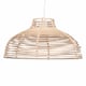 image 1 of Katrina - Rattan Dome Pendant Lightshade | Cream | Large | 1