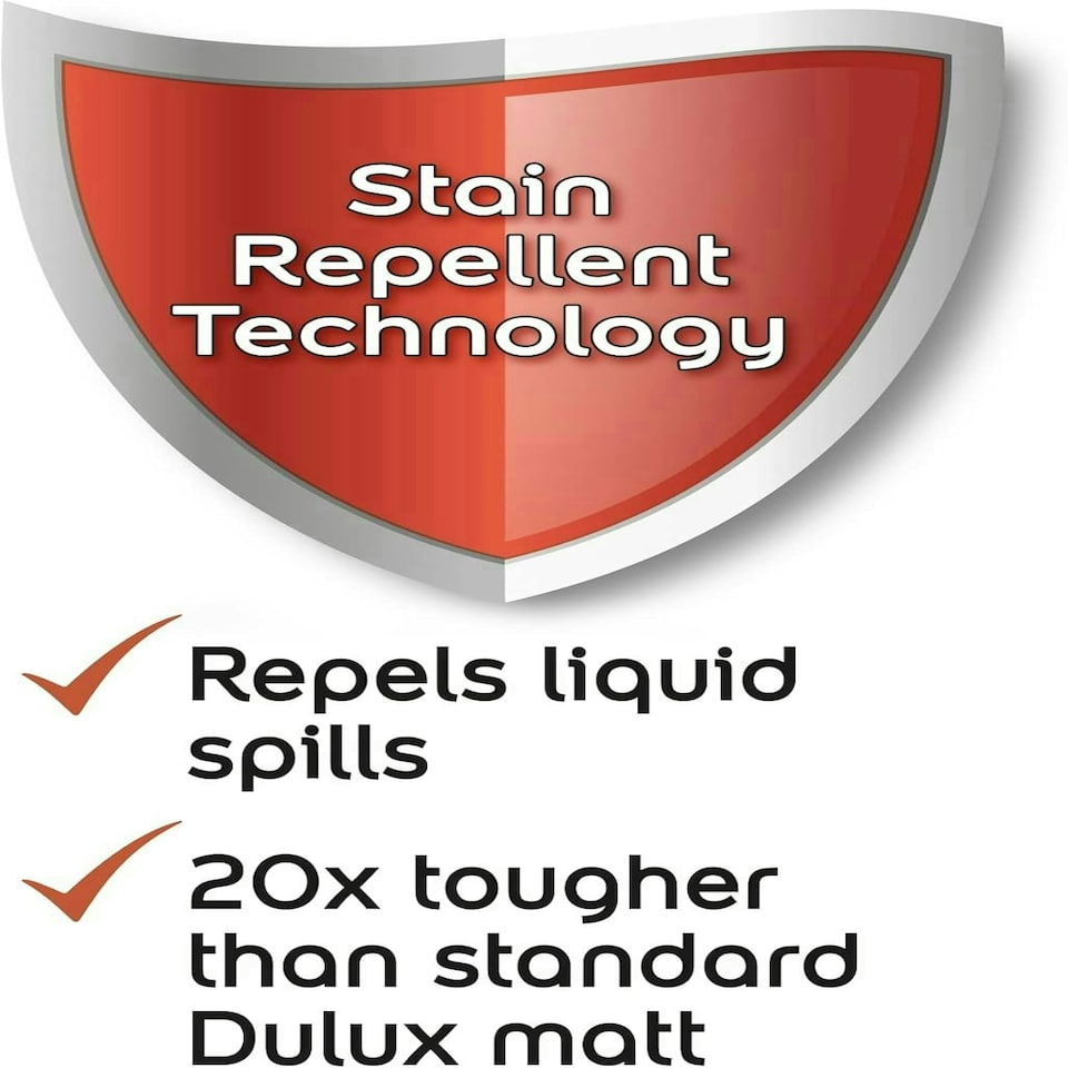 image 1 of Dulux Easycare Washable & Tough Matt 2.5L Pressed Petal