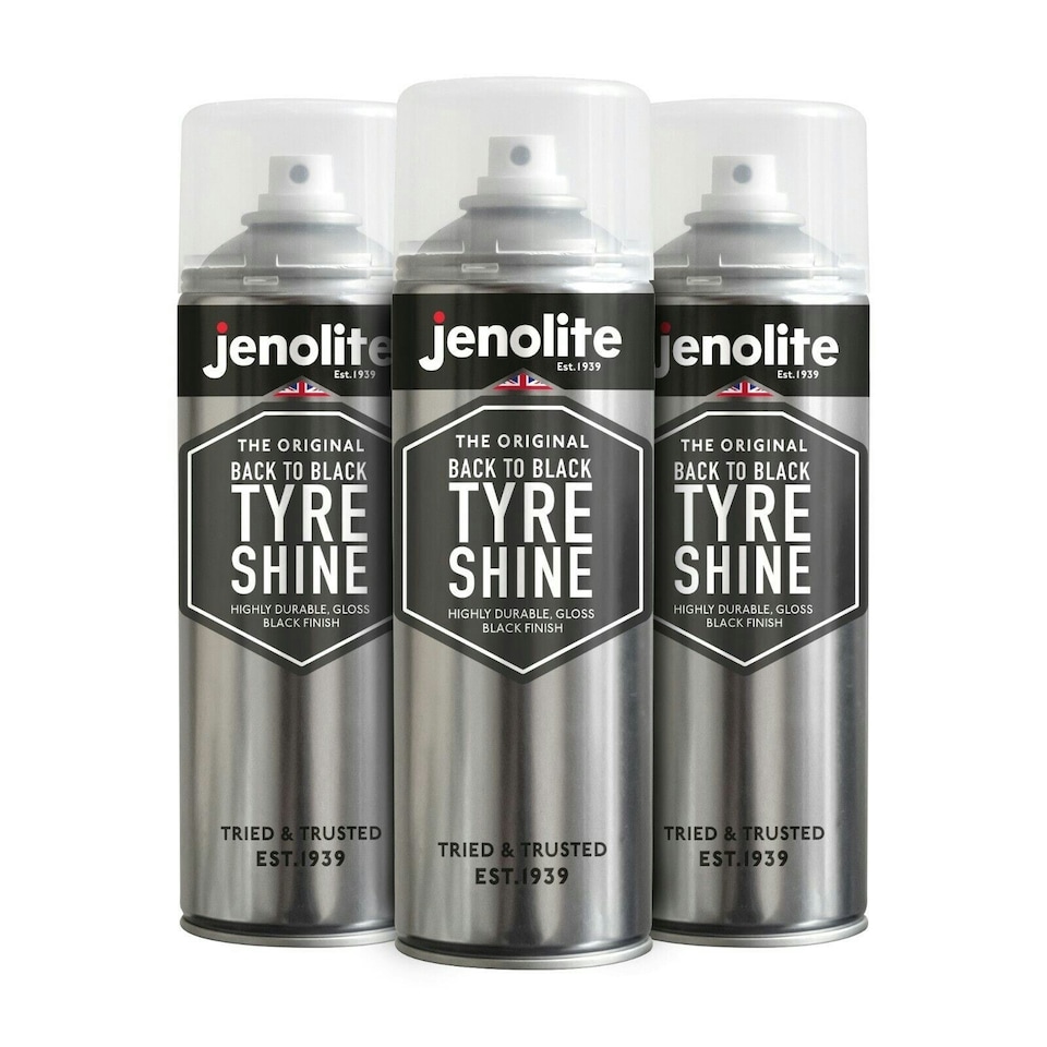 image 1 of Jenolite Back to Black Bumper & Trim 3-Pack 500ml