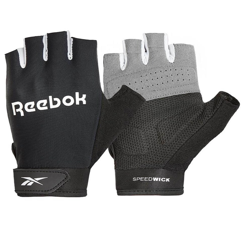 image 1 of Reebok Fitness Training Gloves Black | XL