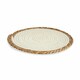 image 2 of Table Mat Natural White 30 x 1 x 30 cm (48 Units) N/A