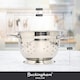 image 2 of Buckingham Premium Stainless Steel Deep Colander 1.5 Litre / 17.5 cm