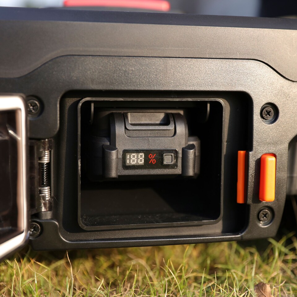 image 1 of Yard Force MB800 Robotic Lawnmower - App Controlled Boundary Mowing for Large Lawns 800m2 - CR20 Range | Black