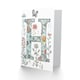 image 2 of Letter H Wildflower Garden Watercolour Her Birthday Card