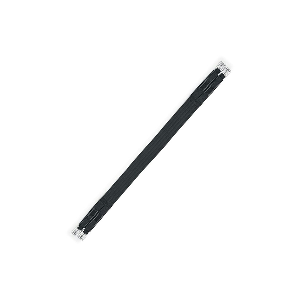image 1 of Shires Burghley Elastic Horse Girth - Black - 48in