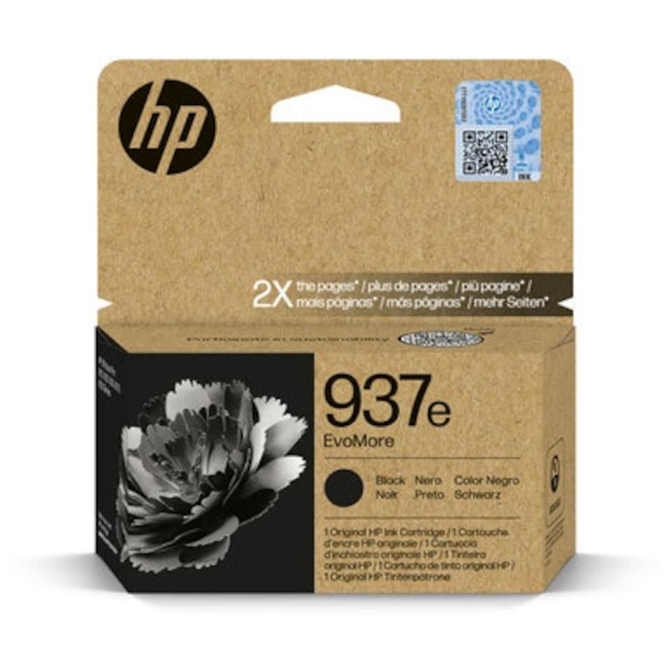 image 1 of HP 937e EvoMore Black Ink Cartridge Black | HP 937e EvoMore Black Ink Cartridge