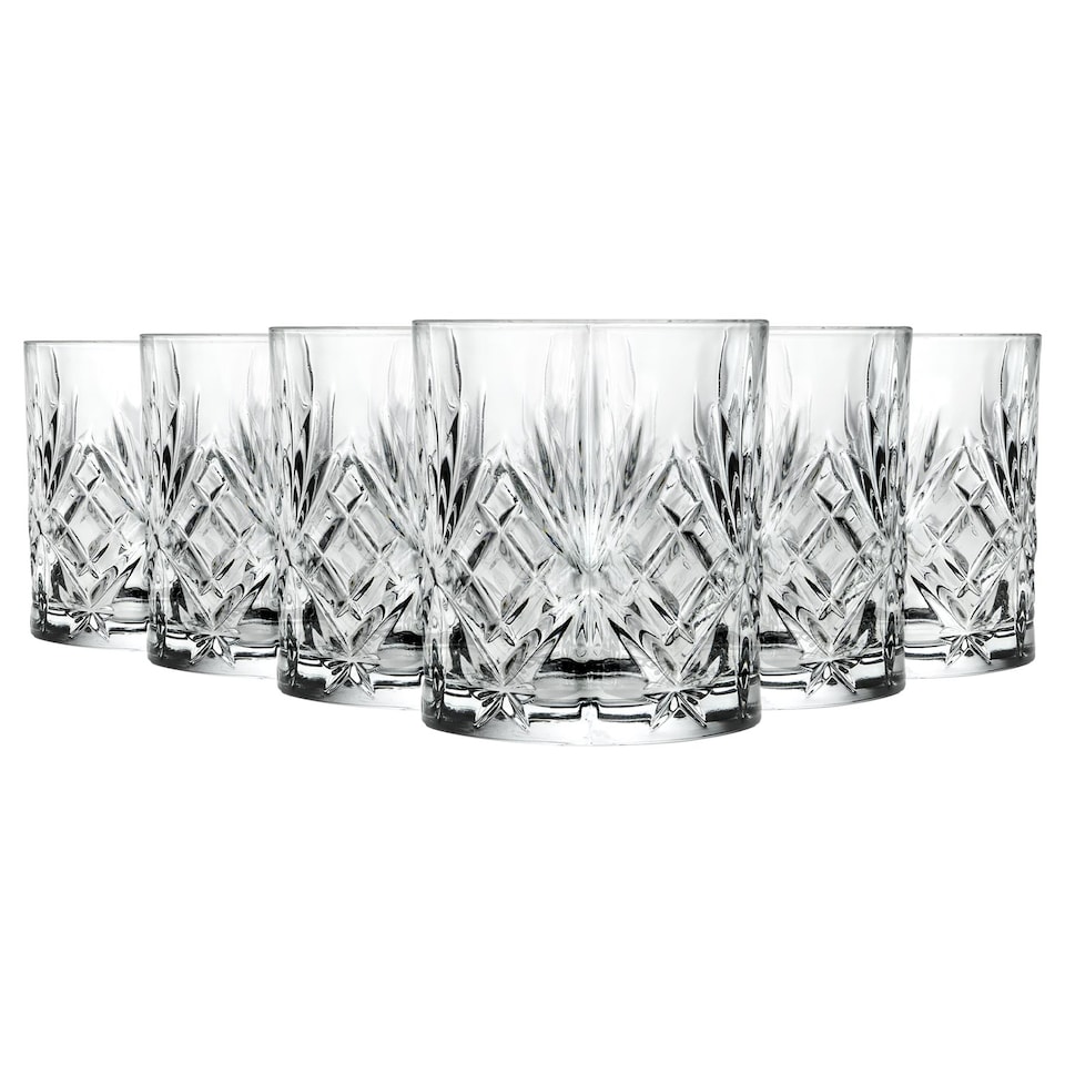 image 1 of RCR Crystal Melodia Shot Glasses - 80ml - Pack of 6 | Clear | Clear