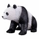 image 3 of MOJO Wildlife & Woodland Giant Panda Toy Figure, Black/White (387171)