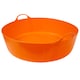 image 1 of Red Gorilla - Gorilla Tub 35L - Flexible Multi-Use Bucket | Orange