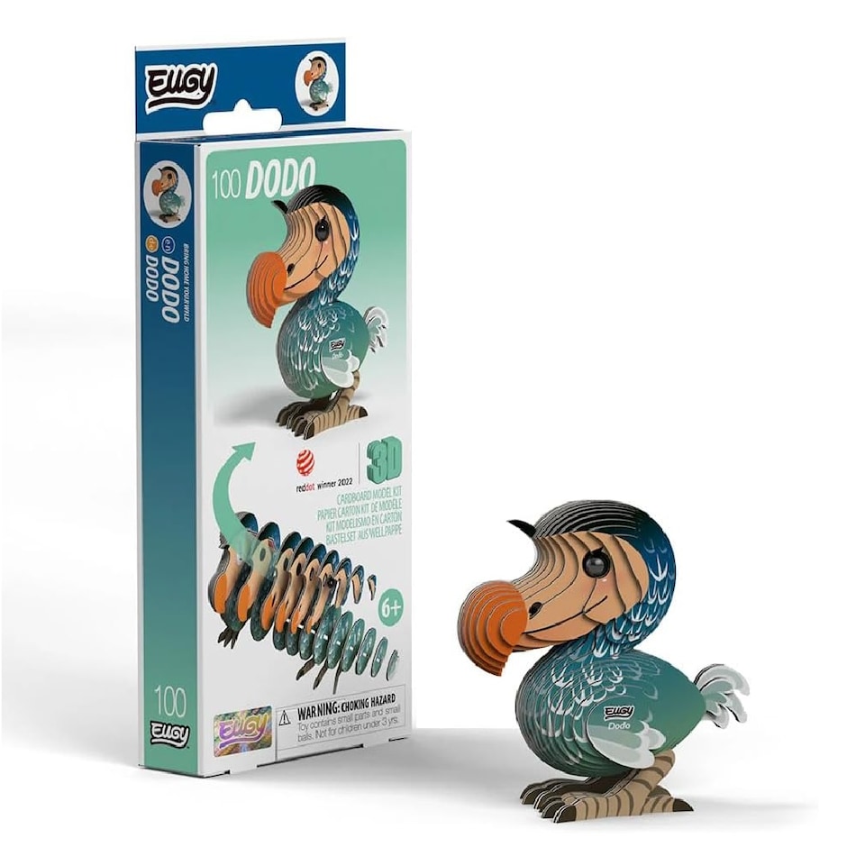 image 1 of Eugy Dodo 3D Model Craft Kit