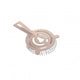image 4 of Oypla Professional Stainless Steel Cocktail Maker Ice Strainer Silver
