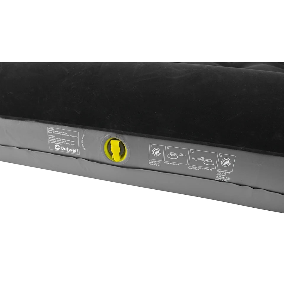 image 1 of Outwell Classic Double Airbed With Pillow And Pump