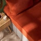 image 1 of OHS Teddy Fleece Thermal Fitted Bed Sheet | Orange | Rust | Super King