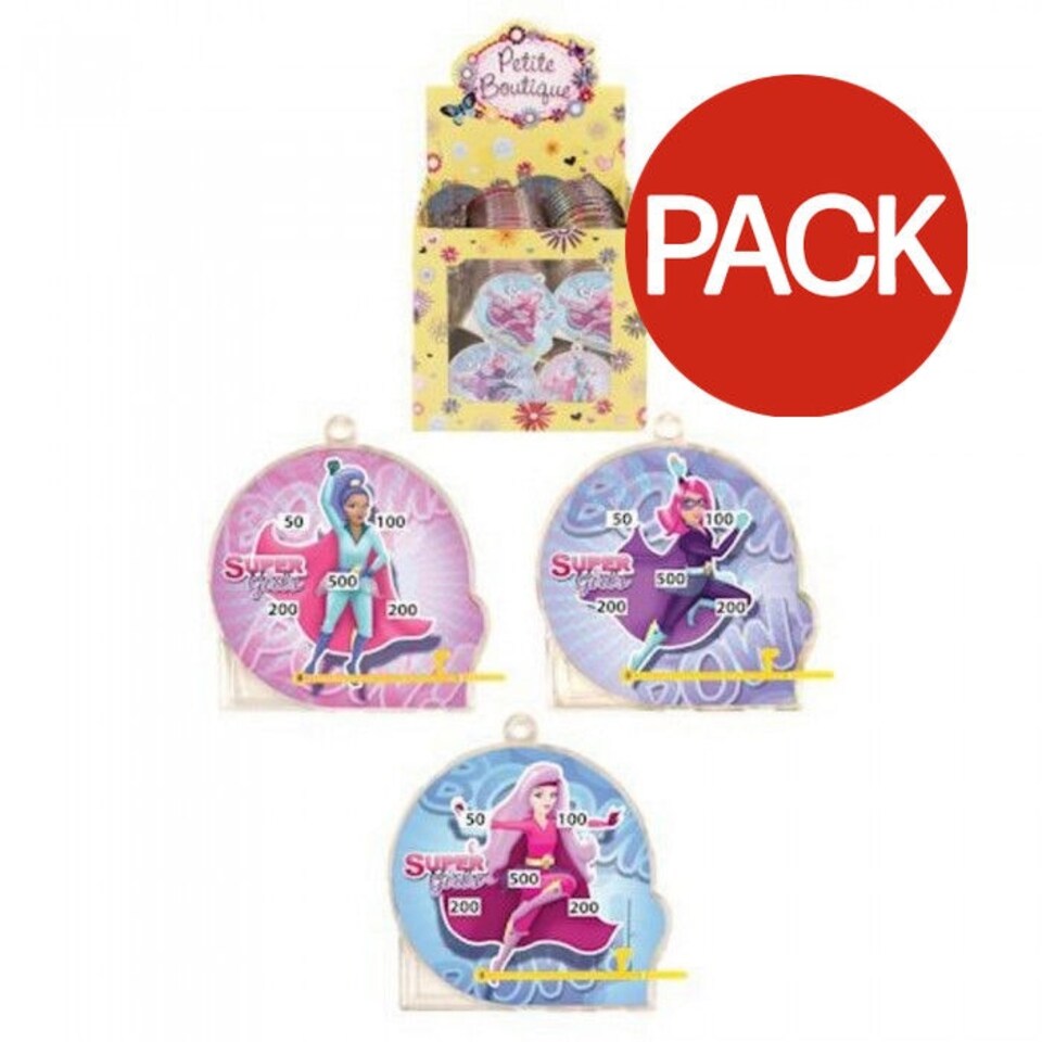 Henbrandt Supergirl Party Favours (Pack of 108) - Multicoloured - One Size