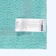 image 3 of Homescapes Luxury Reversible Extra Large Bath Mat - Aqua | Blue | Aqua