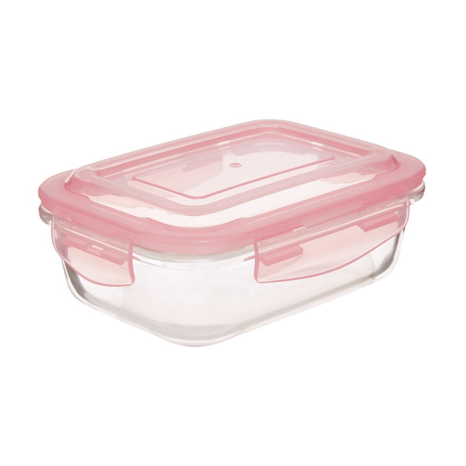 image 1 of Freska 640ml Rectangular Glass Container