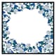 image 2 of Winter blue flowers (Picture Frame) Brown | S