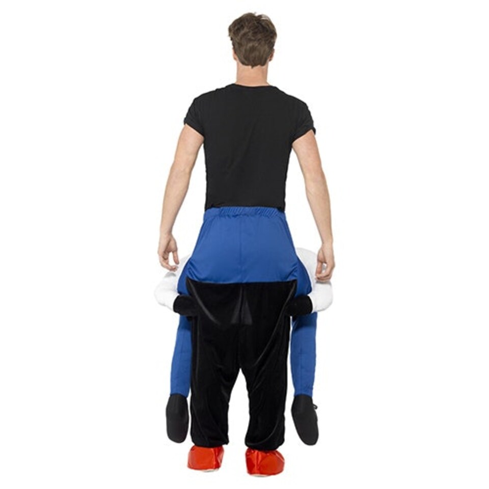 image 1 of Sinister Clown Piggyback Fancy Dress Costume Unisex Adult One Size