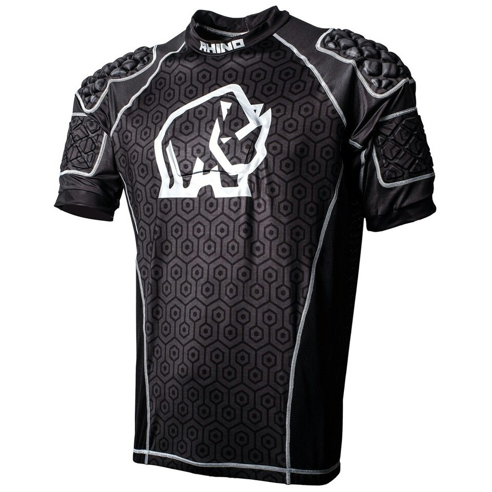 image 1 of Rhino Childrens/Kids Pro Body Protection Top - Black - M