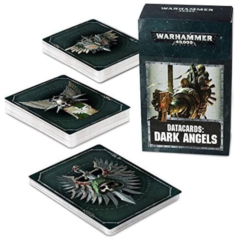 image 1 of Games Workshop Warhammer 40,000 Datacards: Dark Angels