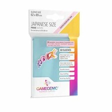 Gamegenic Just Sleeves: Japanese Size Clear (60)