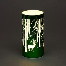 18cm Christmas Decorated Vase