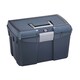 image 1 of Plastica Panaro Horse Tack Storage Box - Cobalt Winter - M