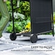 image 8 of Outsunny 5 Burner Gas Barbecue Grill Portable Gas BBQ Grill with Lid, Black