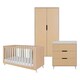 image 1 of Tutti Bambini Fika 3pc Room Set - Light Oak/White Sand