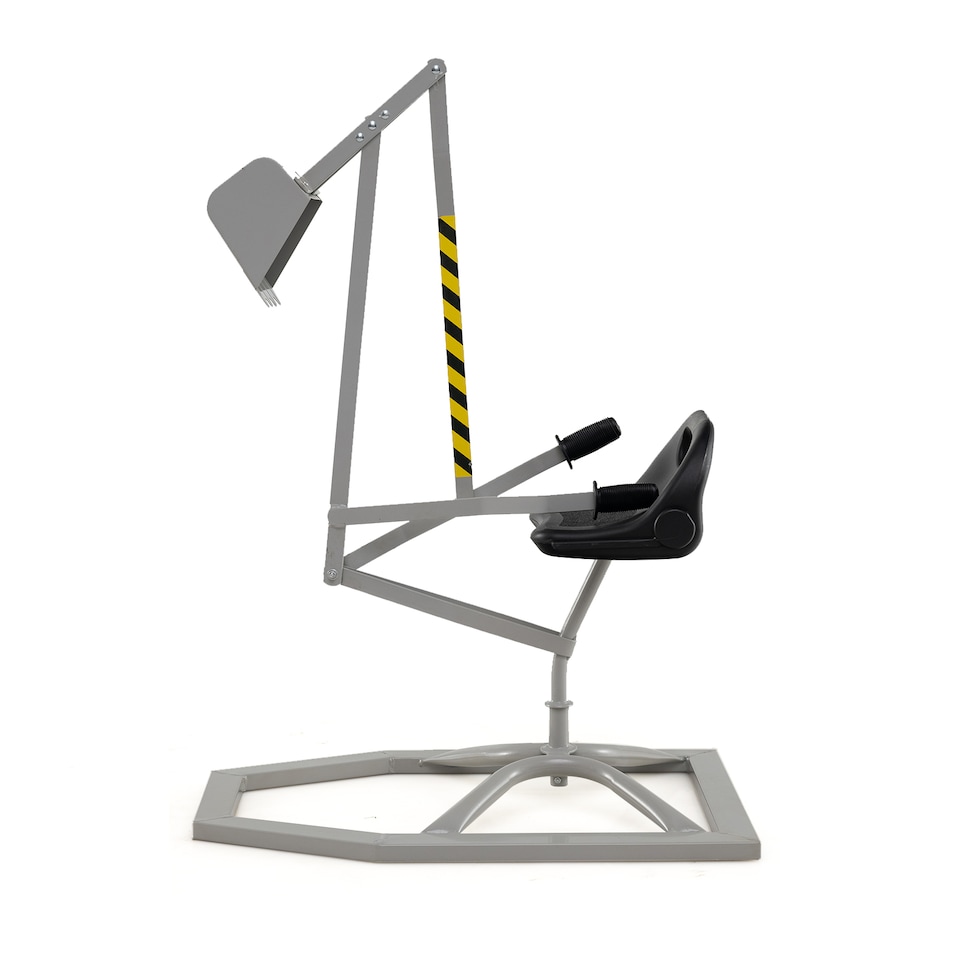 image 1 of COSTWAY Sand Digger Kids Sandbox Toy Digger Grey