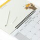 image 3 of 2026 Monthly Memo Board Calendar & Pen Flowers Design