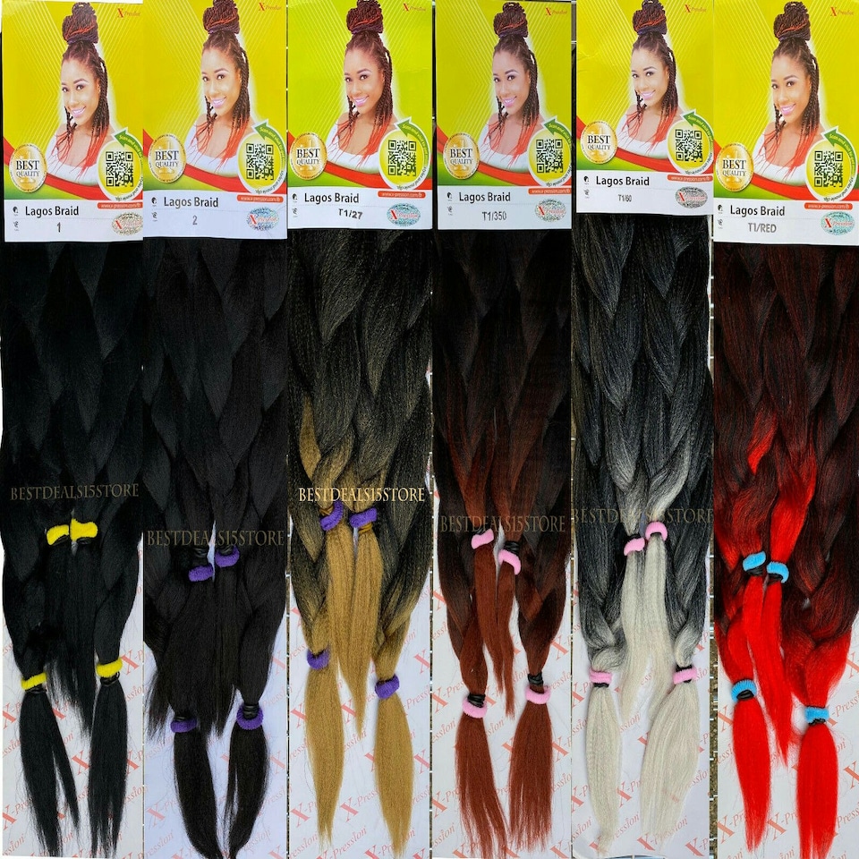 image 1 of X Pression Syn Lagos Braid Multi | 1B | One Size