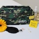 image 4 of SMUG Wash Bag - Green Camo Print