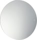 image 1 of 40cm Circular Frameless Bathroom Mirror with Pre-drilled Holes and Wall Hanging Fittings