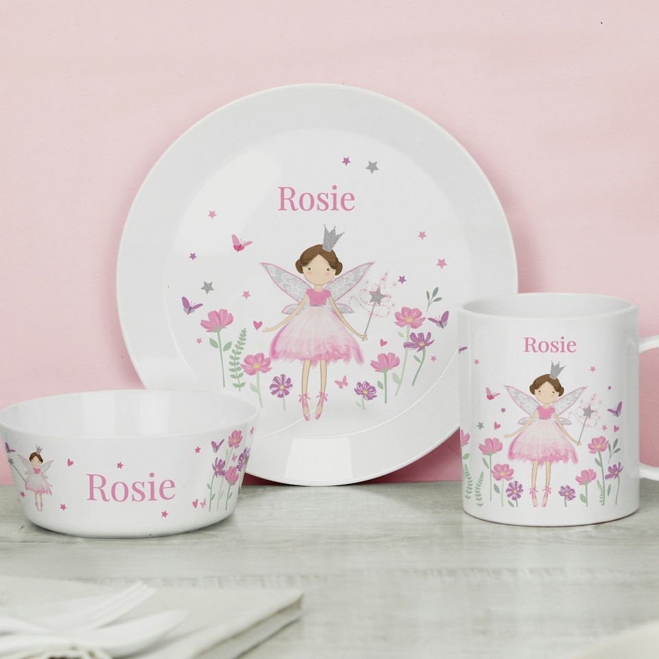 image 1 of Personalised Fairy Princess Bowl