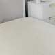 image 1 of 12 Inch Deep Super Soft Feel Cosy Fleece Mattress Protector Underblanket Fitted Sheet White | Double