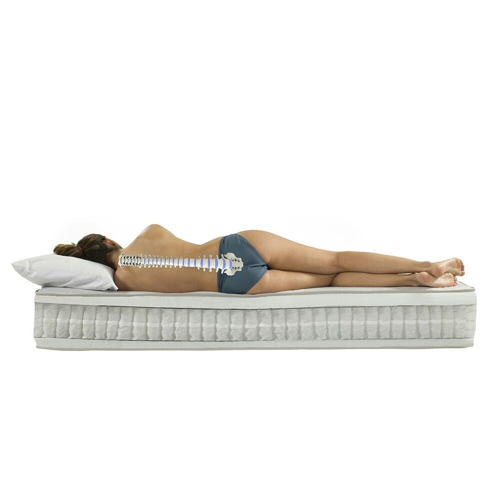 image 1 of 4ft Small Double Premium Gel Foam Pocket Sprung Mattress (4000 Springs) - (120cm)